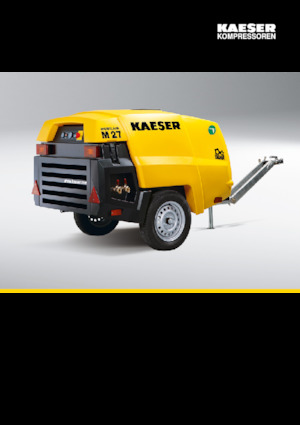 Портативні повітряні компресори: дизельні, електричні, бензинові Kaeser Mobilair M 31E/10 bar 