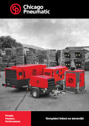 Портативні повітряні компресори: дизельні, електричні, бензинові Chicago Pneumatic CPS 2-12 
