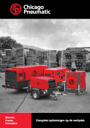 Портативні повітряні компресори: дизельні, електричні, бензинові Chicago Pneumatic CPS 2-12 