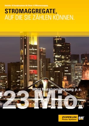 Дизельні генератори Caterpillar C3.3-DE 33