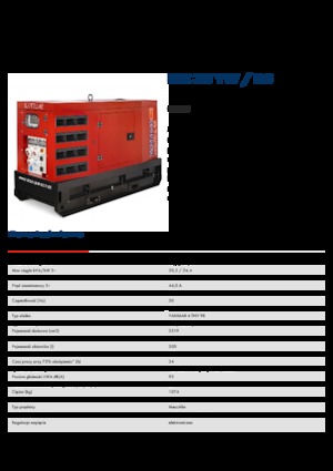 Дизельні генератори Endress ESE 35 YW/RS