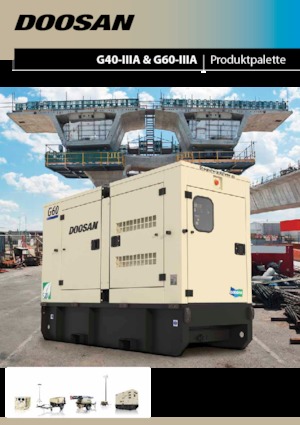 Дизельні генератори Doosan G80-IIIA 