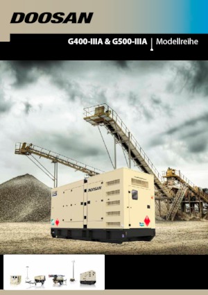 Дизельні генератори Doosan G500-IIIA  