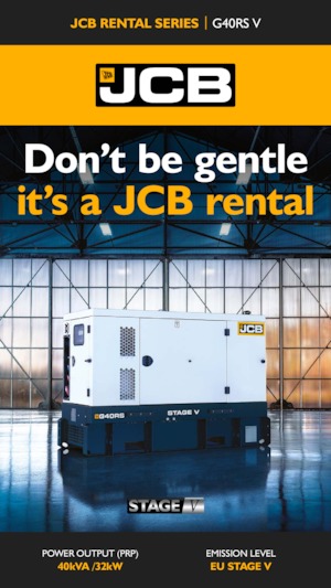 Дизельні генератори JCB G40RS