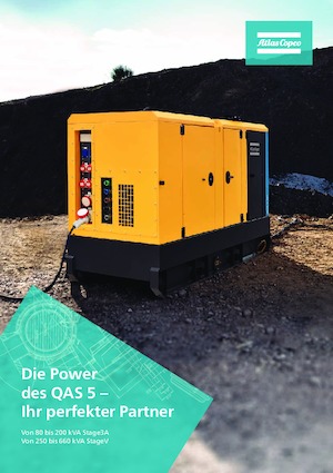Дизельні генератори Atlas Copco QAS 5 80