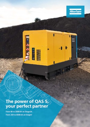 Дизельні генератори Atlas Copco QAS 5 80
