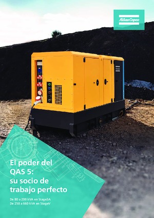 Дизельні генератори Atlas Copco QAS 5 80