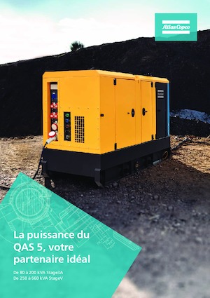 Дизельні генератори Atlas Copco QAS 5 80