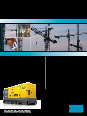 Дизельні генератори Atlas Copco QAS 500 VD