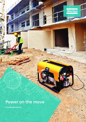 Бензинові електрогенератори Atlas Copco QEP 3.5