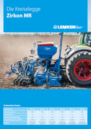 Силові борони Lemken Zirkon XMR/300