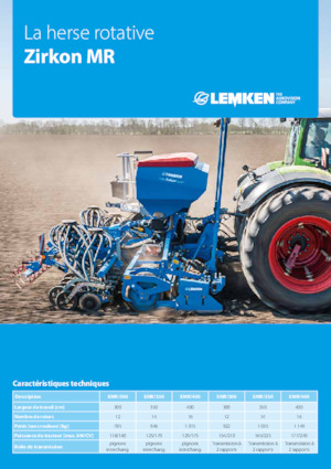 Силові борони Lemken Zirkon XMR/300