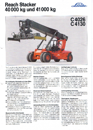 Річстакер Linde C 4130 TL/5