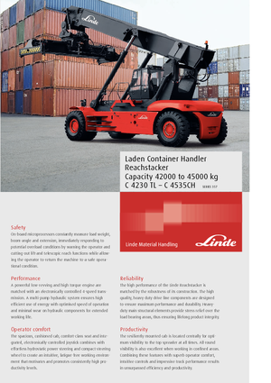 Річстакер Linde C 4531 CH/5