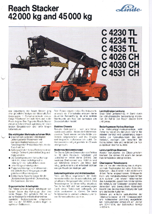 Річстакер Linde C 4030 CH/4