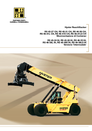 Річстакер Hyster RS46-41 LS-CH