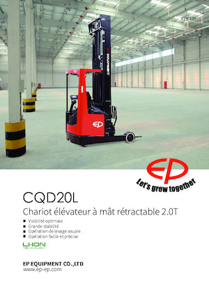 Електричні штабелері EP CQD20L