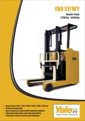 Електричні штабелері Yale FBR25S(T)Y