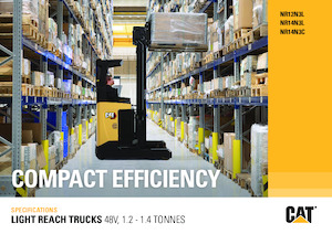 Електричні штабелері Caterpillar NR14N3L