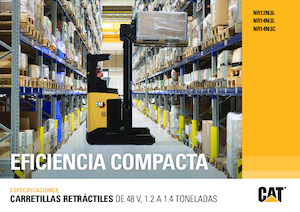 Електричні штабелері Caterpillar NR14N3L