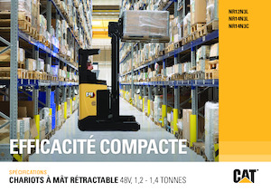 Електричні штабелері Caterpillar NR14N3L