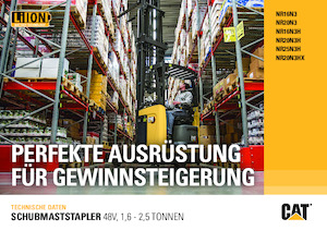 Електричні штабелері Caterpillar NR20N3