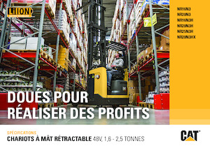 Електричні штабелері Caterpillar NR20N3