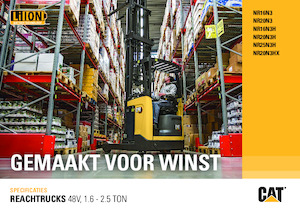 Електричні штабелері Caterpillar NR20N3