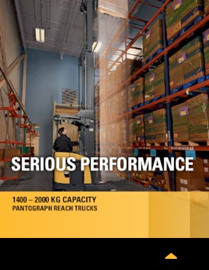 Електричні штабелері Caterpillar NR23