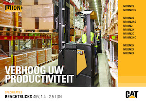 Електричні штабелері Caterpillar NR16N2H