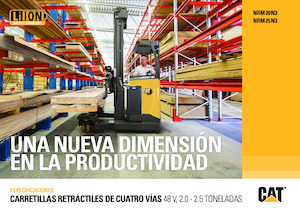 Електричні штабелері Caterpillar NRM25N3