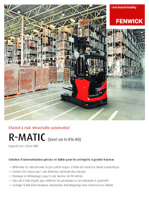 Електричні штабелері Linde R16HD MATIC config. 4 