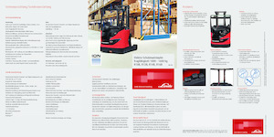 Електричні штабелері Linde R10B triplex
