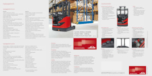 Електричні штабелері Linde R10B triplex
