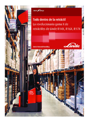 Електричні штабелері Linde R16X triplex