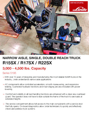 Електричні штабелері Linde R17SX-24V