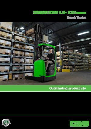 Електричні штабелері Cesab R314