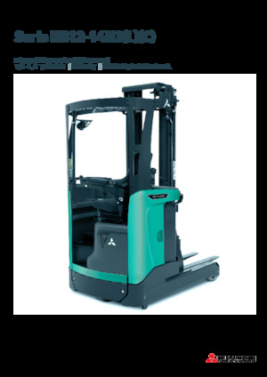 Електричні штабелері Mitsubishi RB14N3C  