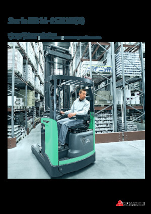 Електричні штабелері Mitsubishi RB16N3H  