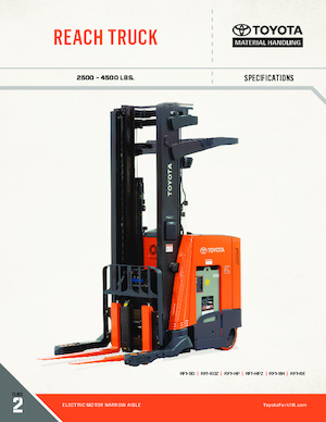 Електричні штабелері Toyota RF1-SD2Z32