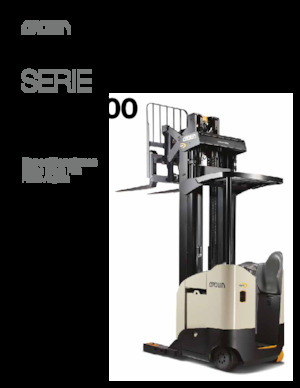 Електричні штабелері Crown RR 5725-45