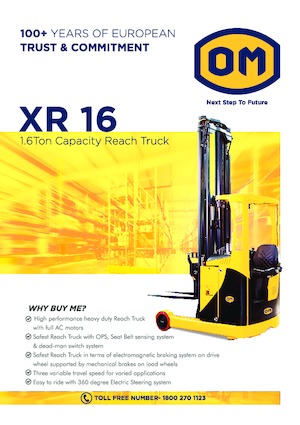 Електричні штабелері OM XR 16 N
