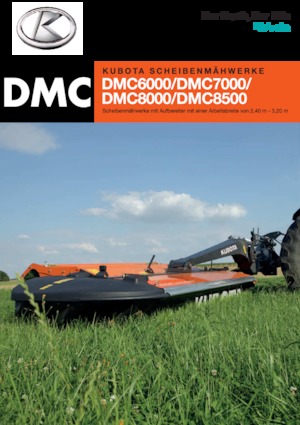 Задньо-привідний косильний диск із кондиціонуванням Kubota DMC6028N 