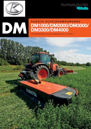 Задньо-привідний косильний диск без кондиціонування Kubota DM2032