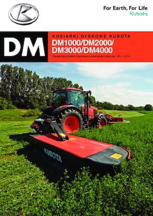 Задньо-привідний косильний диск без кондиціонування Kubota DM2032