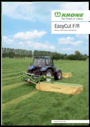 Задньо-привідний косильний диск без кондиціонування Krone EasyCut R 400