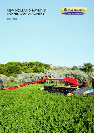 Задньо-привідний косильний диск із кондиціонуванням New Holland 488