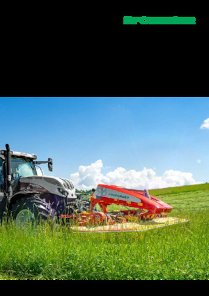 Задньо-привідний косильний диск із кондиціонуванням Pöttinger NovaCat 352 RC