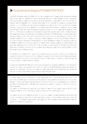 Задньо-привідний косильний диск із кондиціонуванням Pronar PDT 300 C