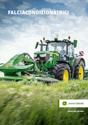 Задньо-привідний косильний диск із кондиціонуванням John Deere R350R